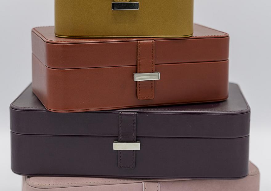 leather boxes